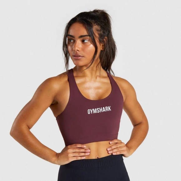Gymshark Ark Sports Bra - Winter Berry - Picture 1 of 4
